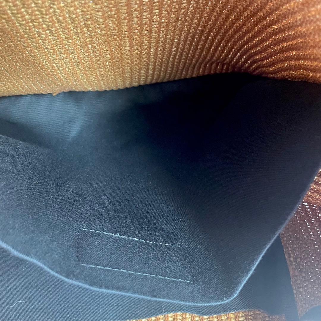 ★美品★ マルコマージ イタリア製 ラフィア レザー かごバッグ トートバッグ