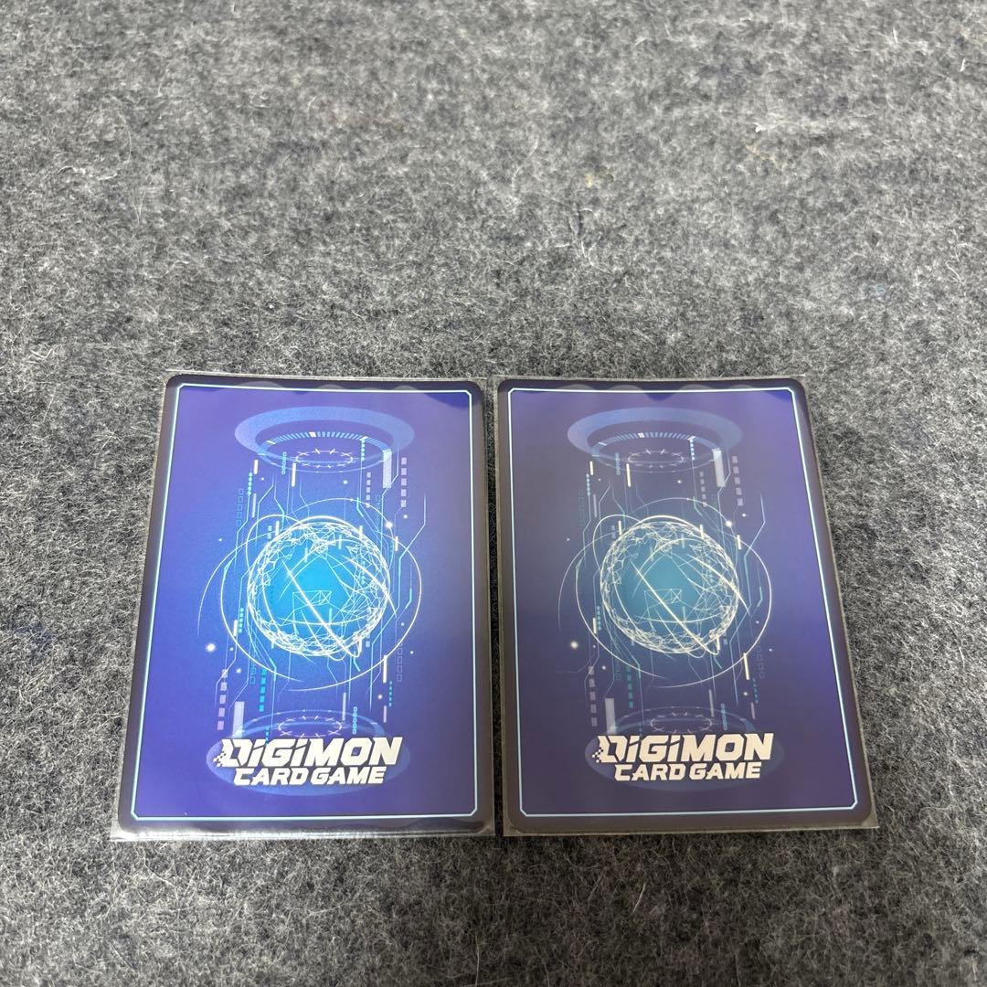 デジモンカード オプトゥーンモン パラレル　2枚セット