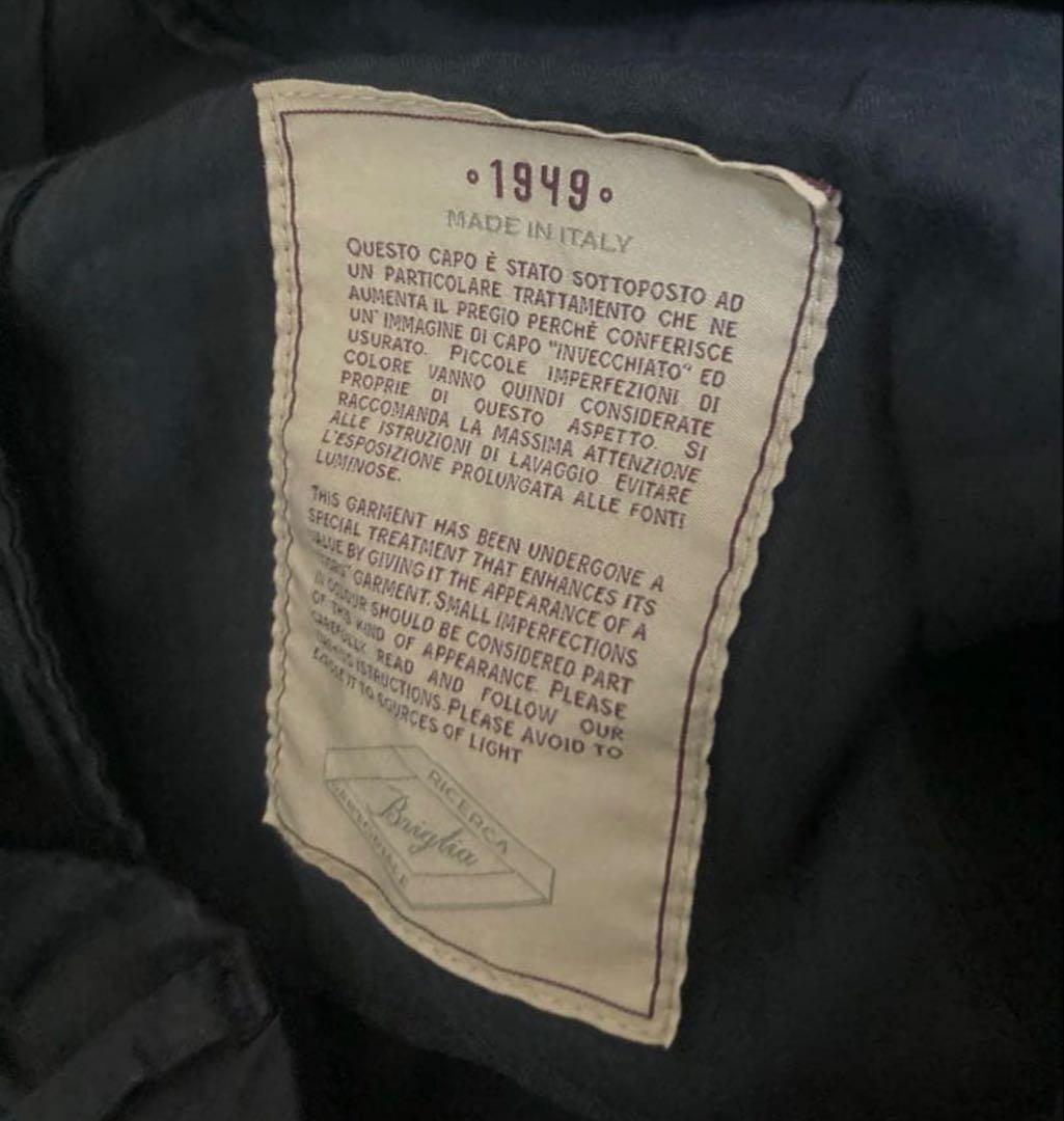 BRIGLIA 1949 BG07 ネイビー サイズ52 スラックス