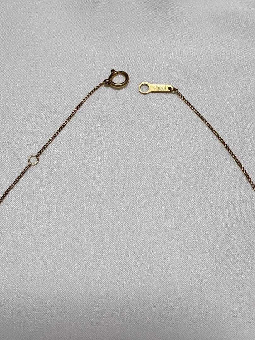 ハート型　ネックレス　18K