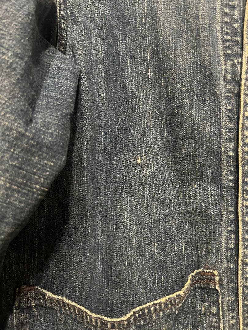 50s USNAVYデニムショールカラージャケットvintage