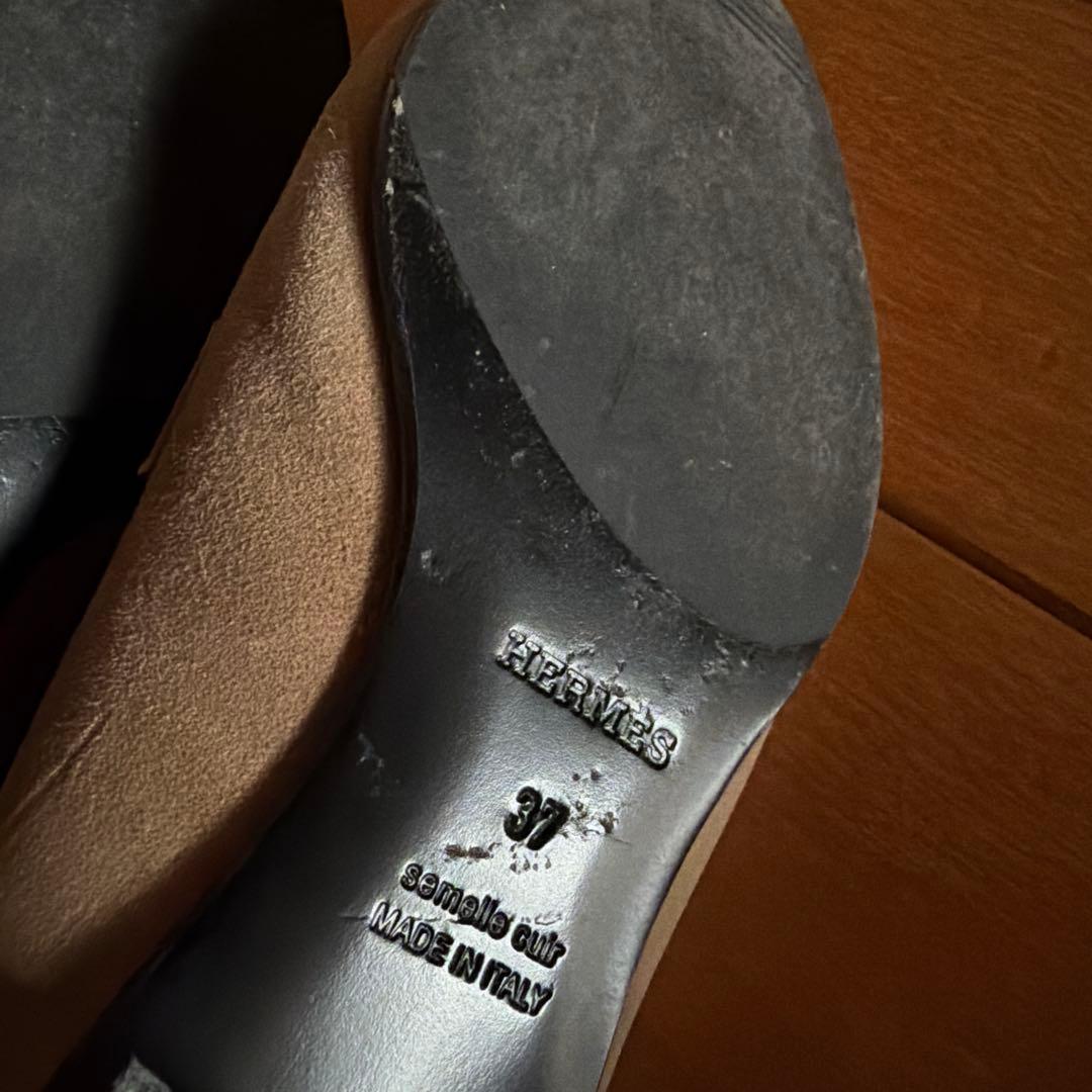 anan　エルメス　ローファー　モカシン パリ　37 画像追加