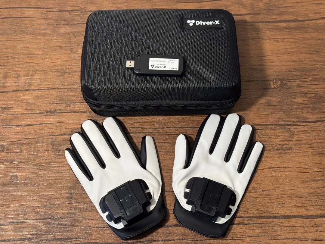 Diver-X ContactGlove1 rev.2 M グローブ交換済み