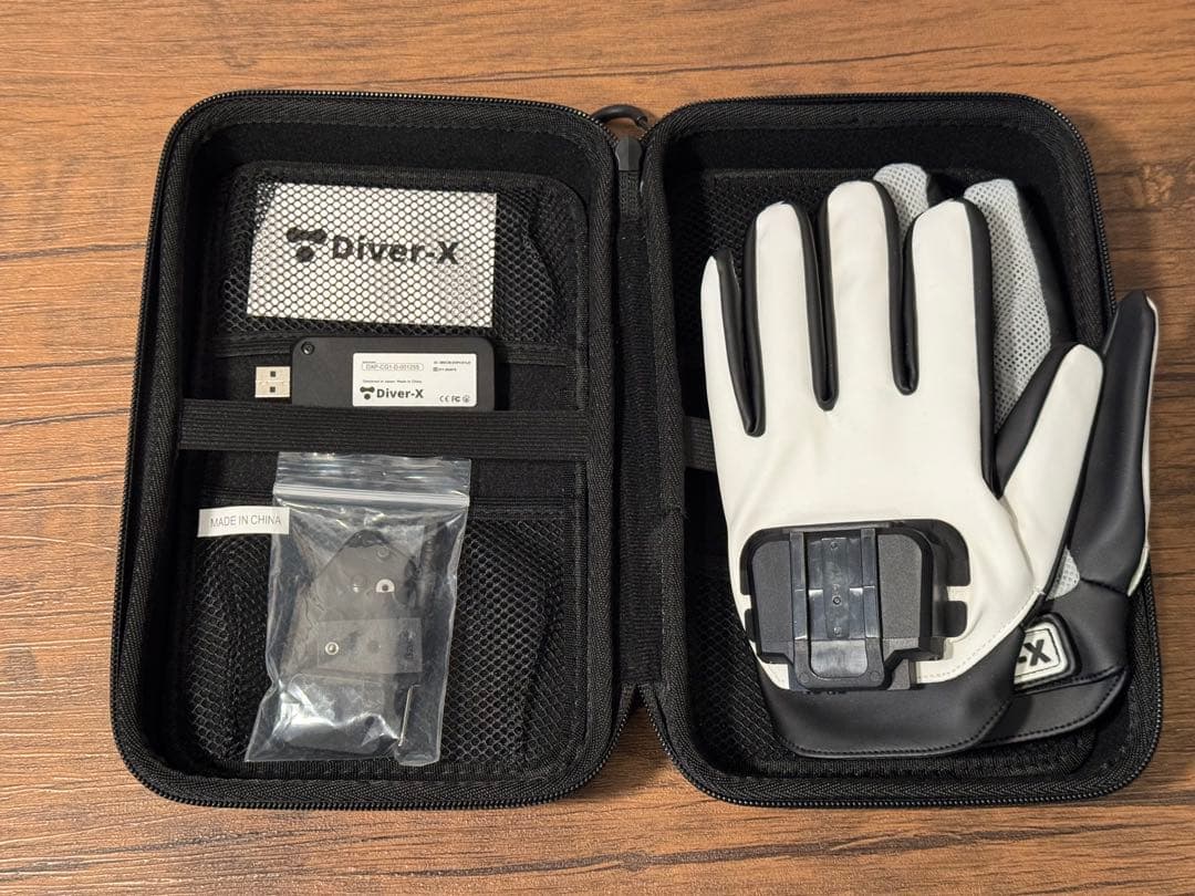 Diver-X ContactGlove1 rev.2 M グローブ交換済み