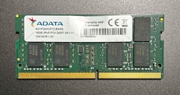 ADATA 16GB DDR4-2400T ①