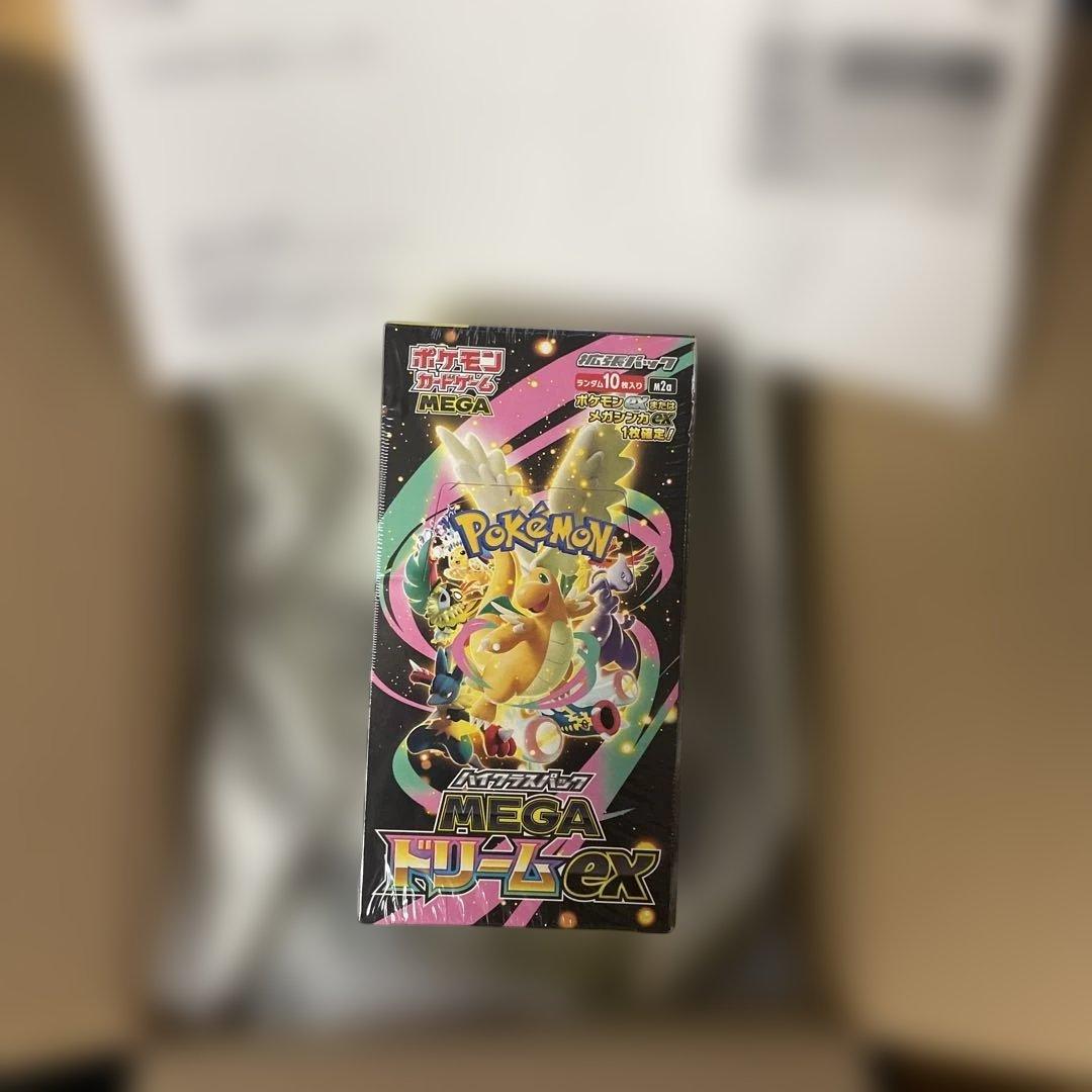 ポケモンカードゲーム MEGAドリームEX シュリンク付き 1BOX