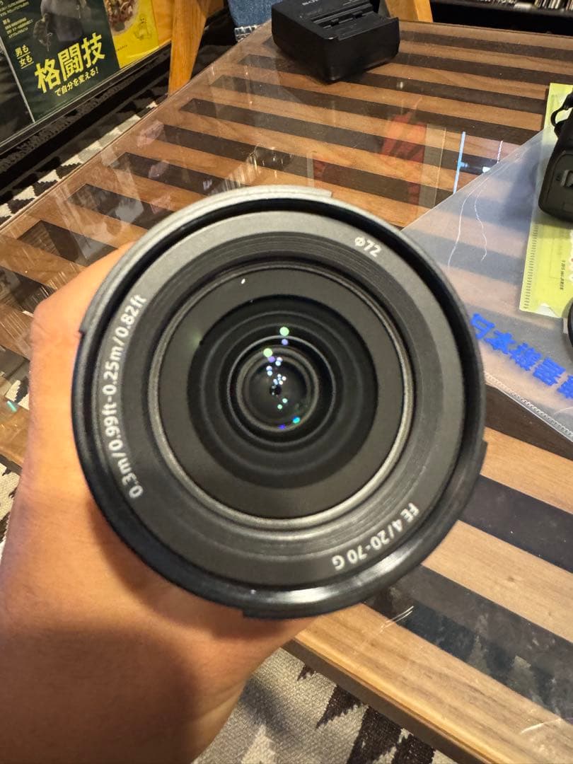 ソニー FE 4/20-70 G ズームレンズ　SEL2070G