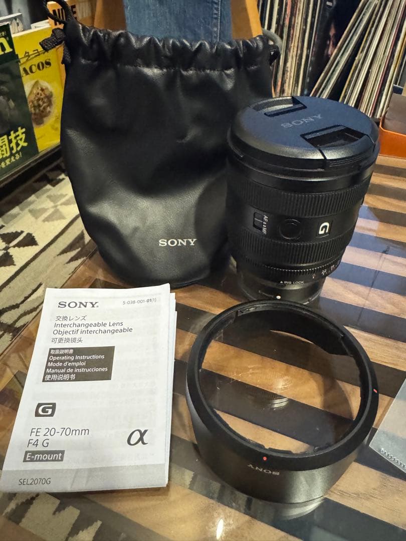 ソニー FE 4/20-70 G ズームレンズ　SEL2070G