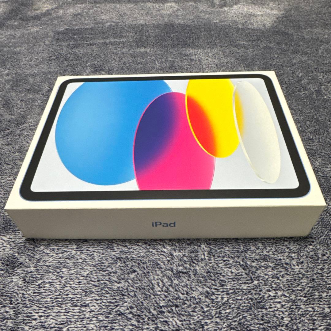 Apple iPad (第10世代) ブルー、新品未開封