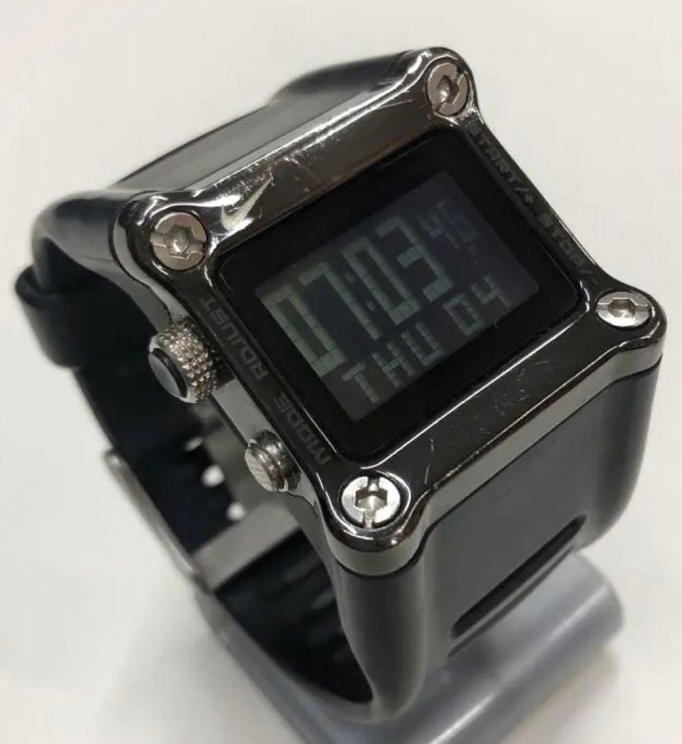 絶版貴重品　超極太！ゴツいぞ！ナイキ　ハンマーウォッチ