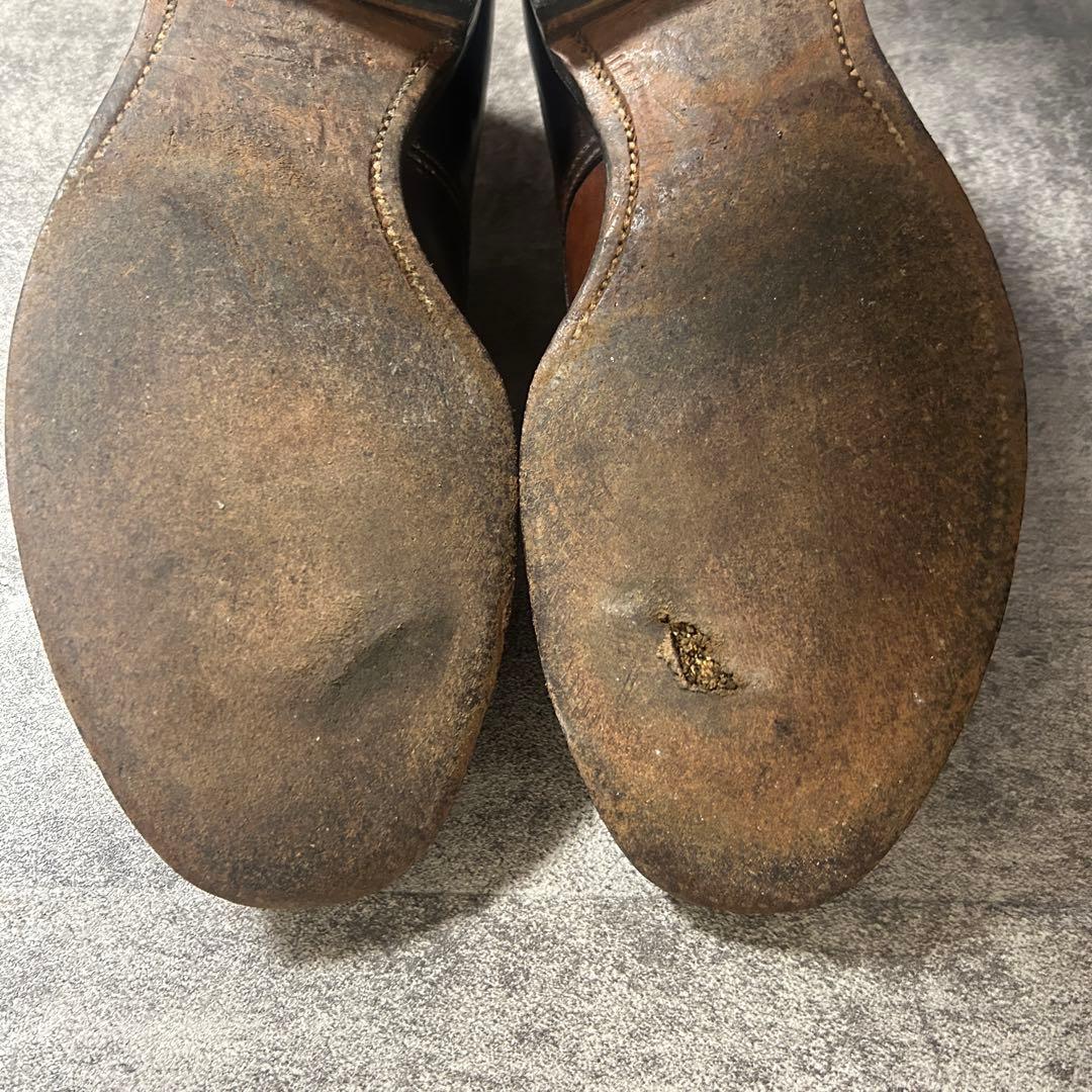 シップス別注　Alden オールデン　コードバン Vチップシューズ　8 1/2