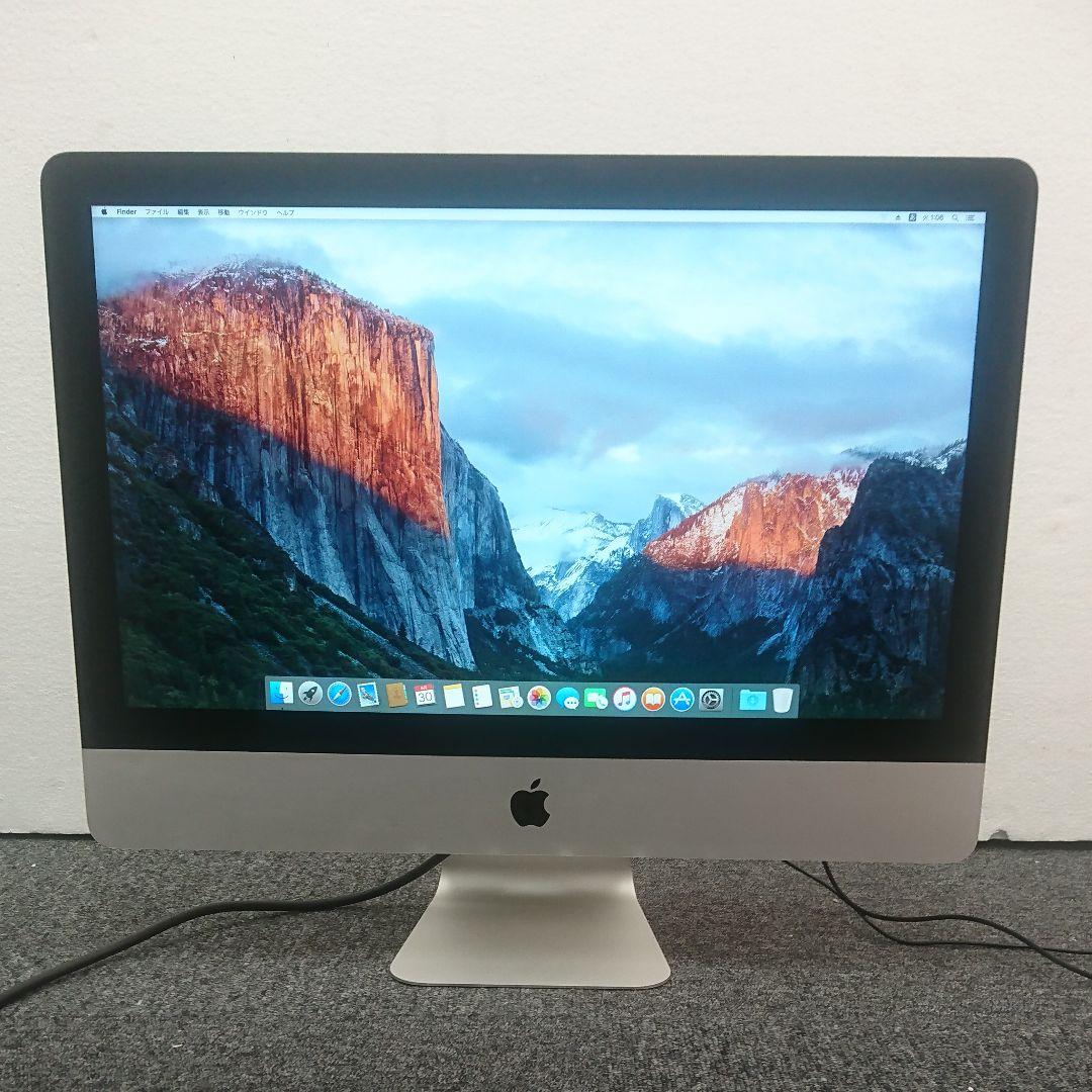 【激安】【SSD 480GB換装】iMac 21インチ Late2015
