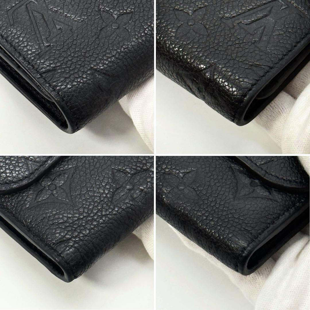 美品 希少✨ルイヴィトン モノグラムアンプラント ヴィルトゥオーズ 長財布 濃紺