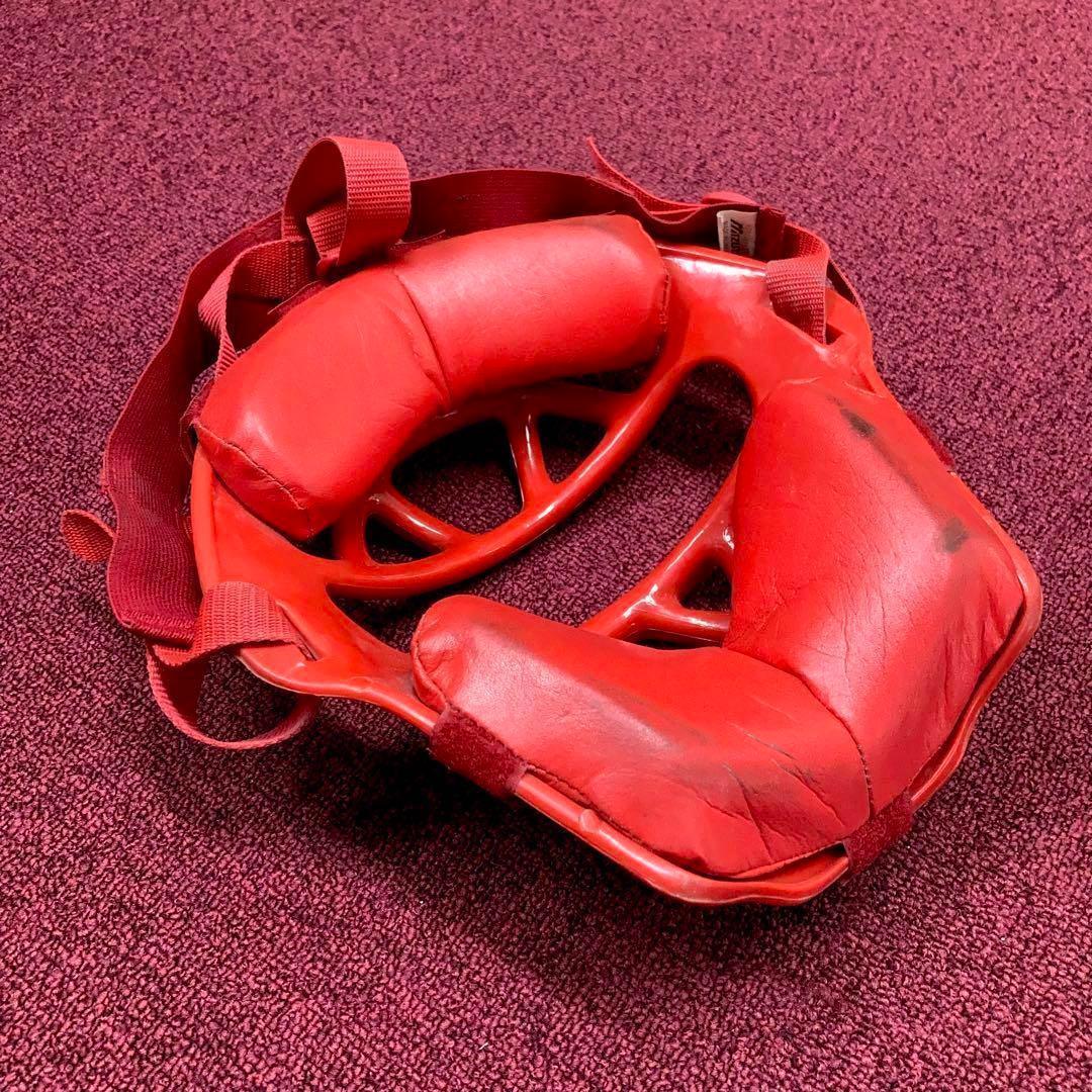 ◆軟式野球 一般用 ミズノ プロテクター 防具 レッド