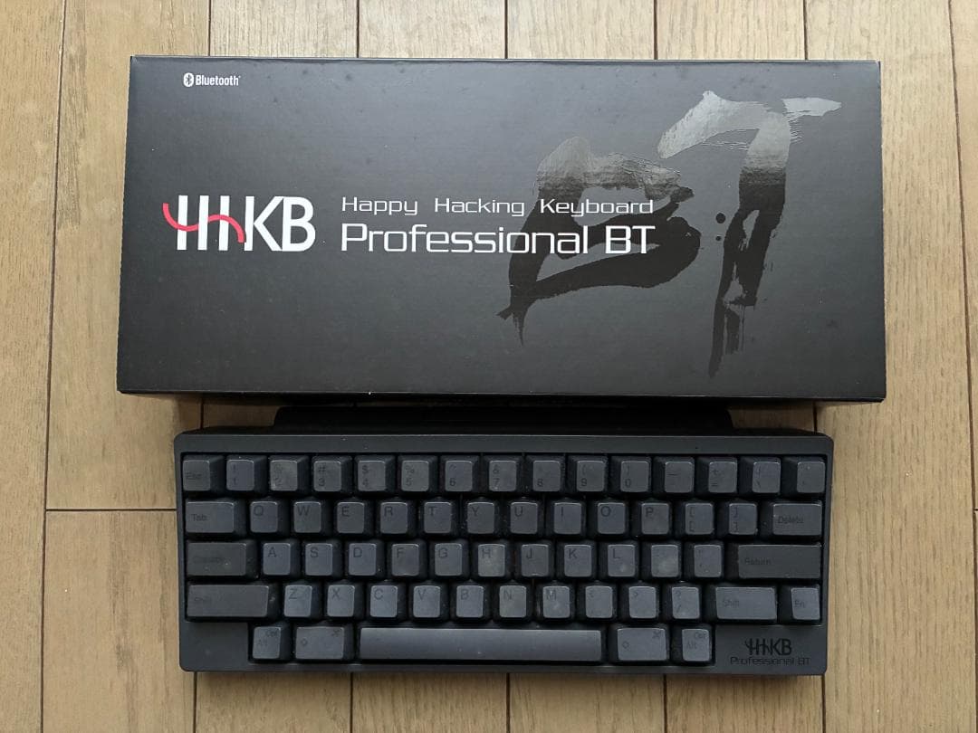 【US配列】【乾電池駆動】HHKB Professional BT 英語配列 墨