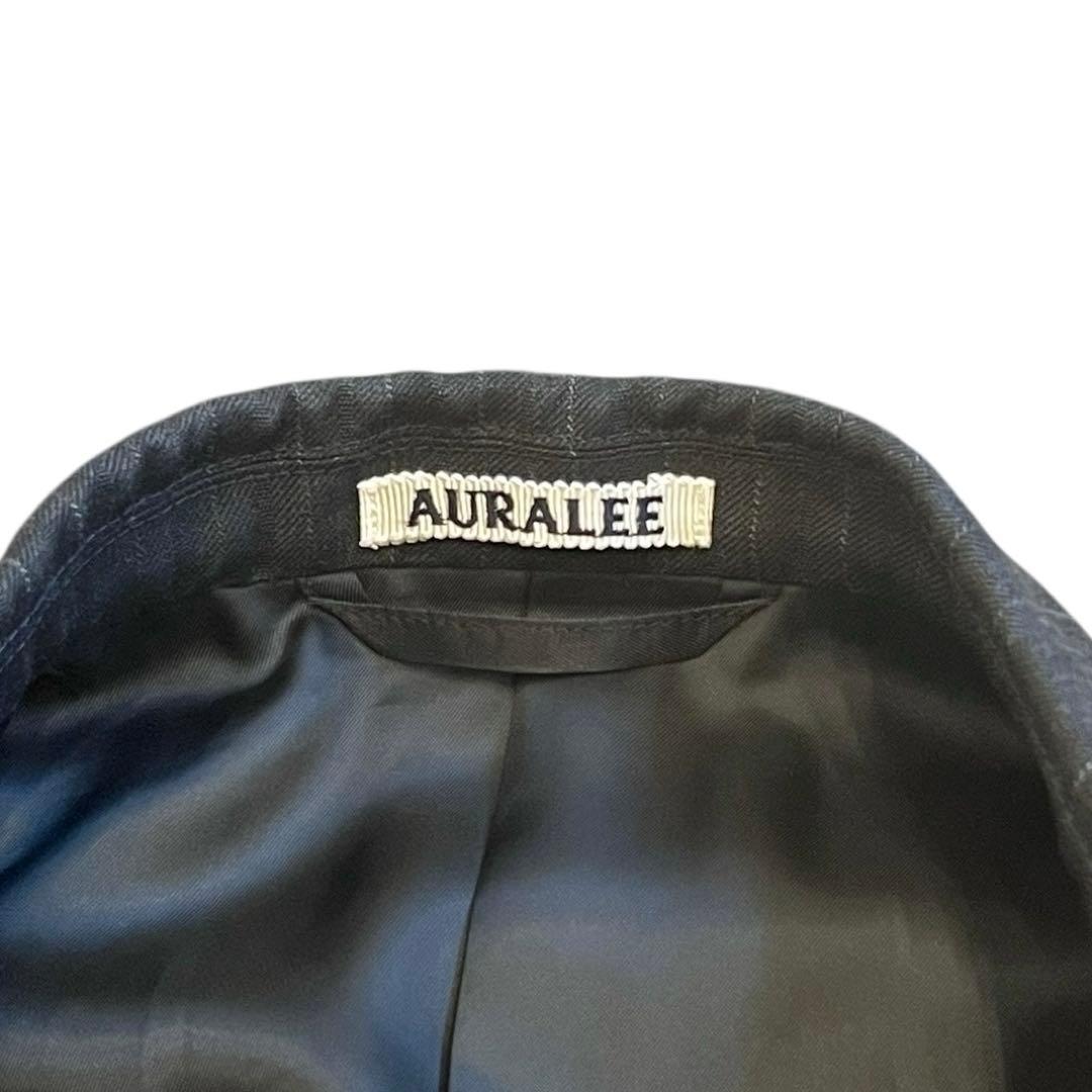 AURALEE 25AW BLUEFACED WOOL JACKET ジャケット