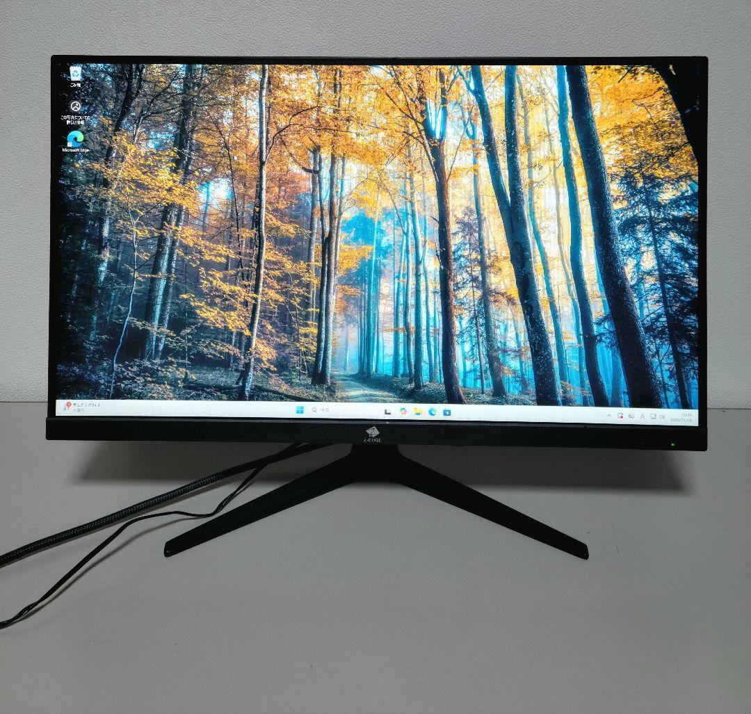 美品　Z-EDGE 25インチ 240Hz ゲーミングモニター　UG25I
