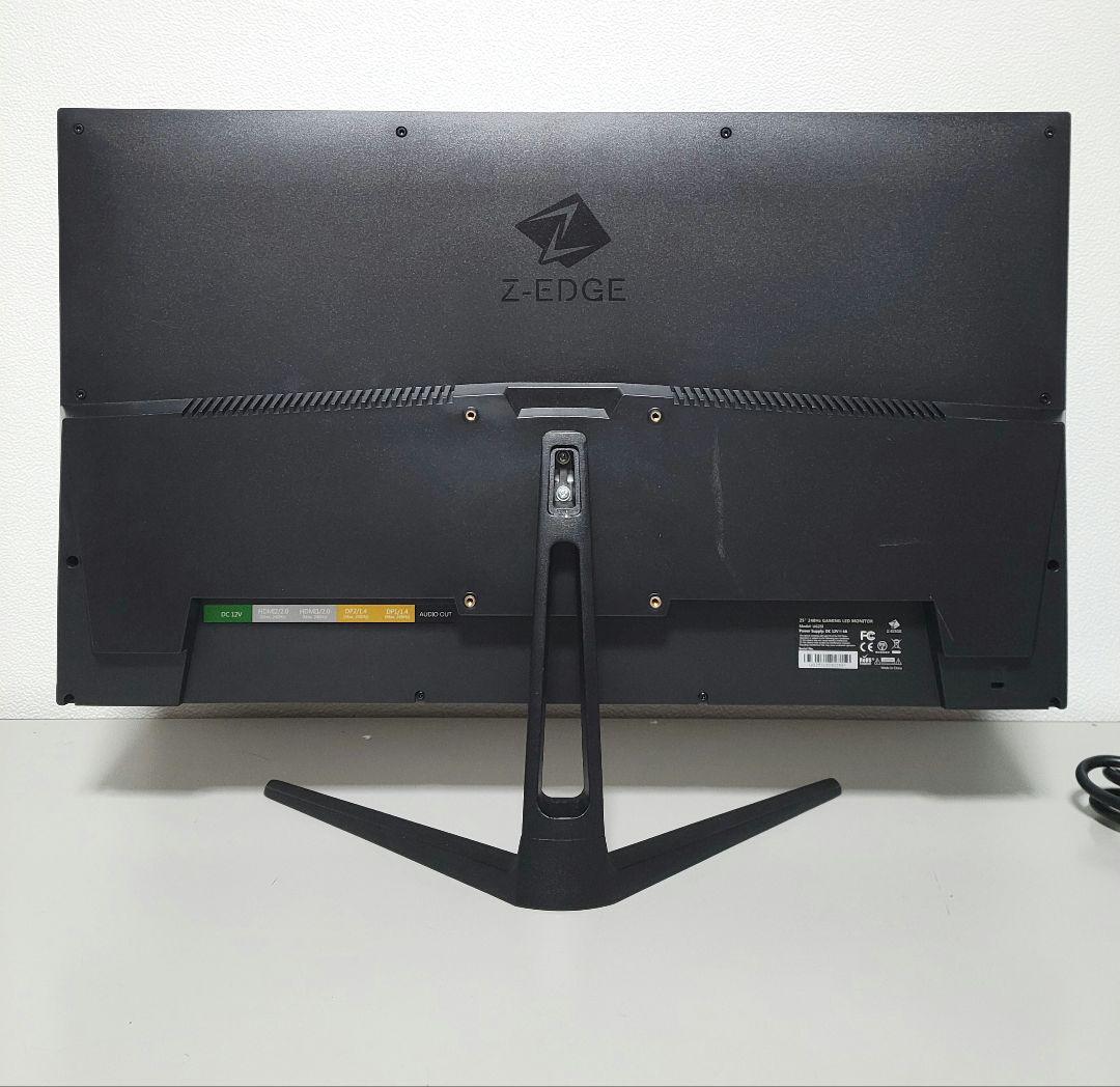 美品　Z-EDGE 25インチ 240Hz ゲーミングモニター　UG25I