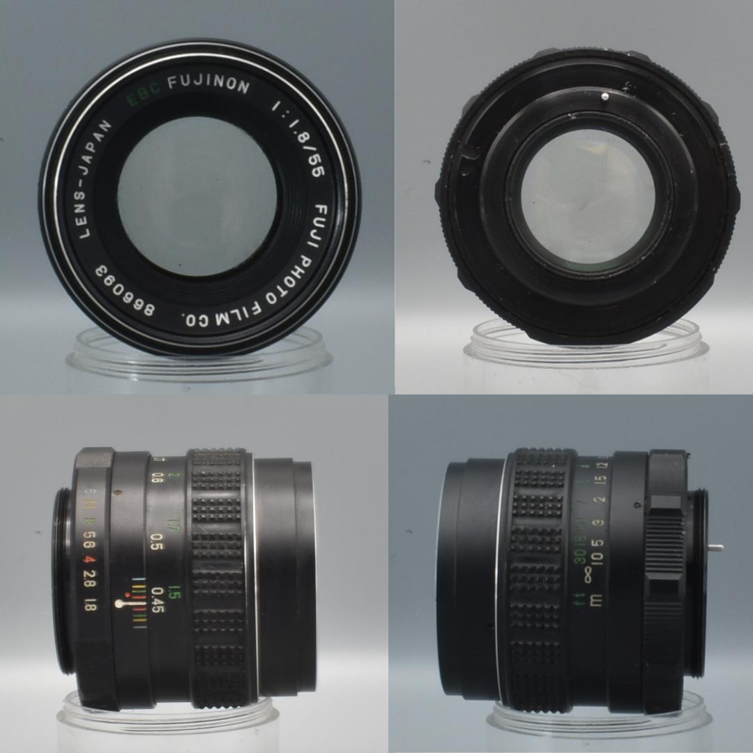 整備済 完動 FUJICA ST801 黒 FUJINON 55mm F1.8