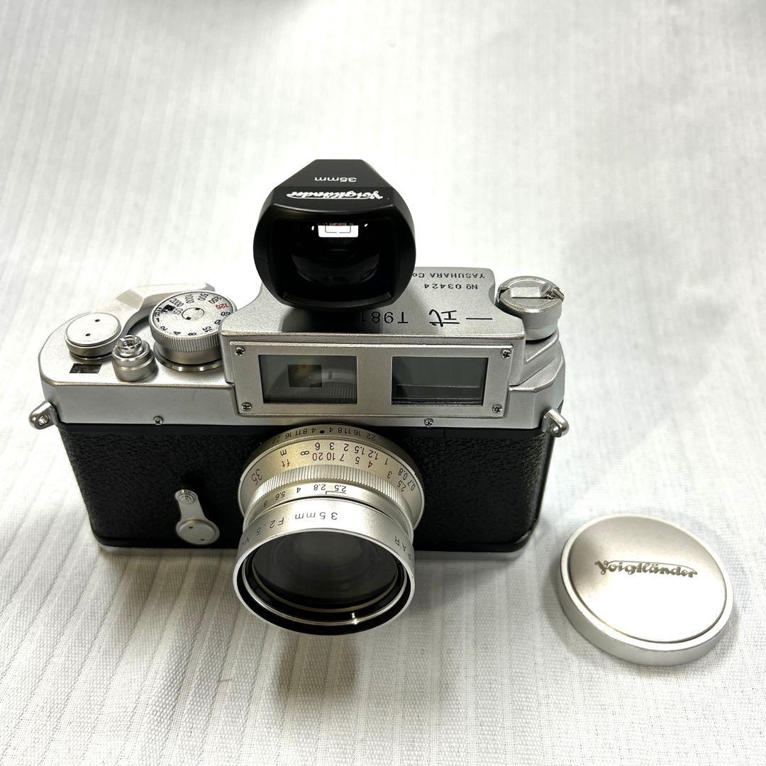 安原一式T981＋voigtlander 35mm f:2.5 ジャンク