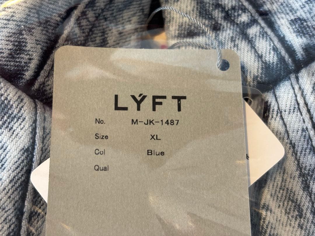 りんさん専用 XL リフト ゴールドジム デニム ジャケット LYFT