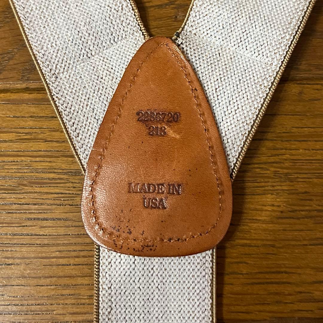 USA製ラルフローレンサスペンダー