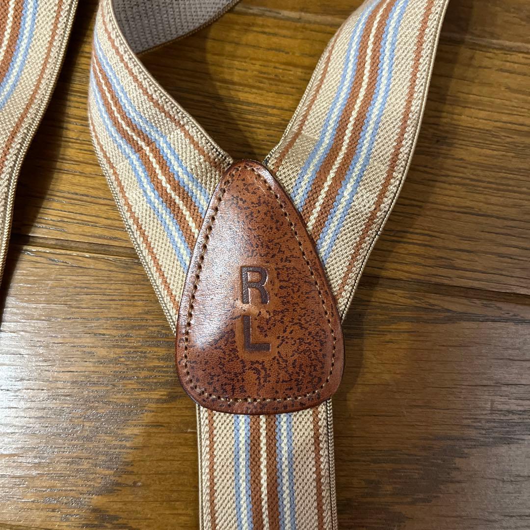 USA製ラルフローレンサスペンダー
