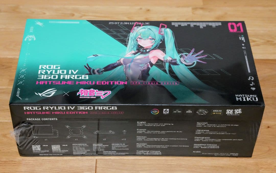 ASUS 初音ミク エディション ROGパーツセット