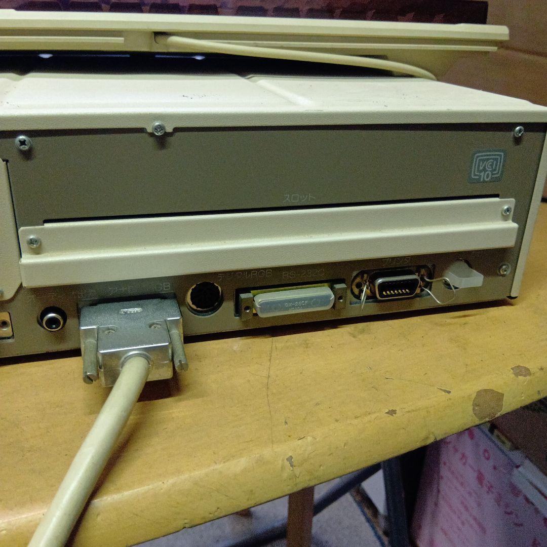 ジャンク品 NEC PC-8801FH デスクトップPC本体…キーボード