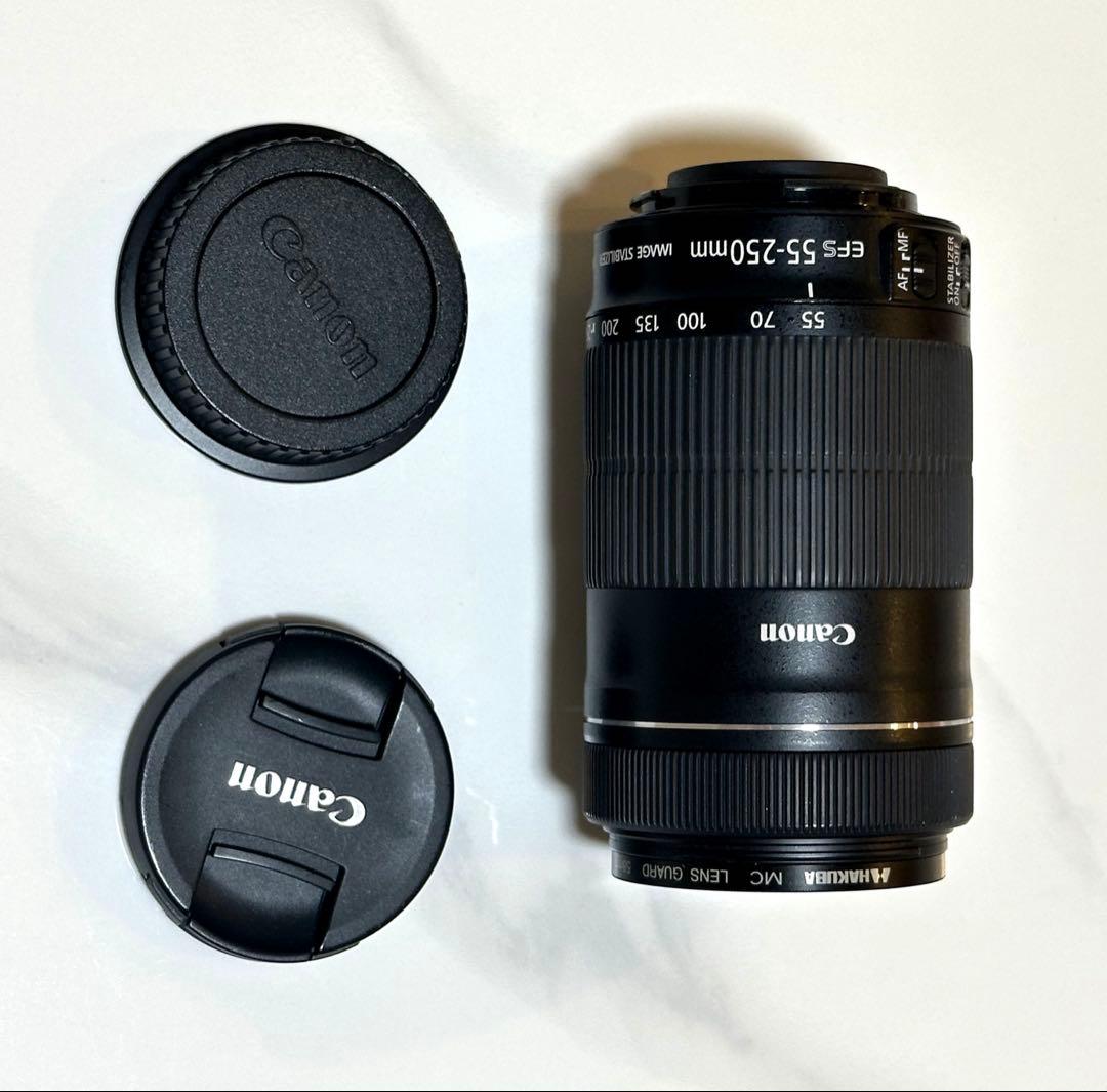 Canon EF-S 55-250mm ズームレンズ カメラ キャノン