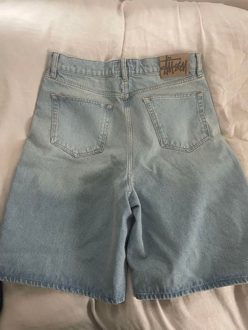 Stussy BIG OL' SHORT DENIM ライトウォッシュ　30