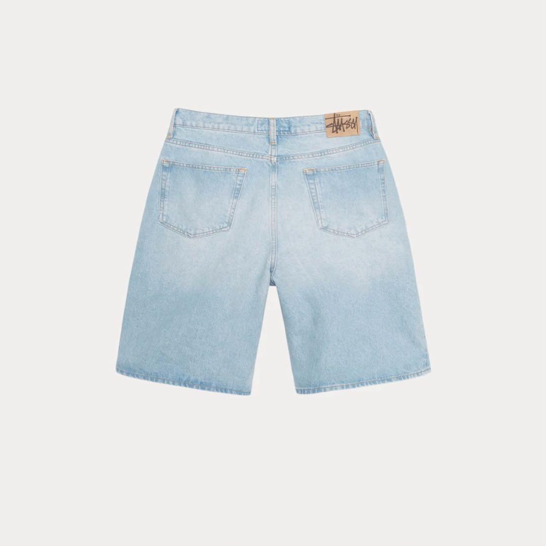 Stussy BIG OL' SHORT DENIM ライトウォッシュ　30