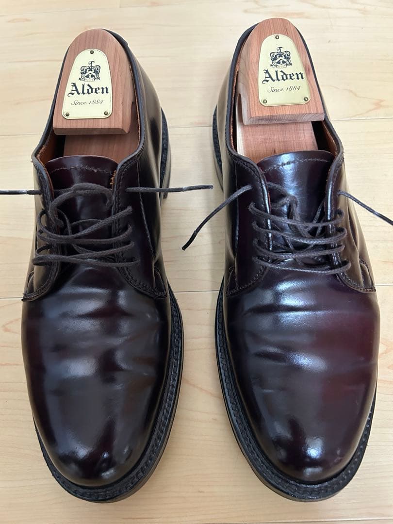 オールデン Alden 990 バーガンディコードバン 9D IGビームス購入
