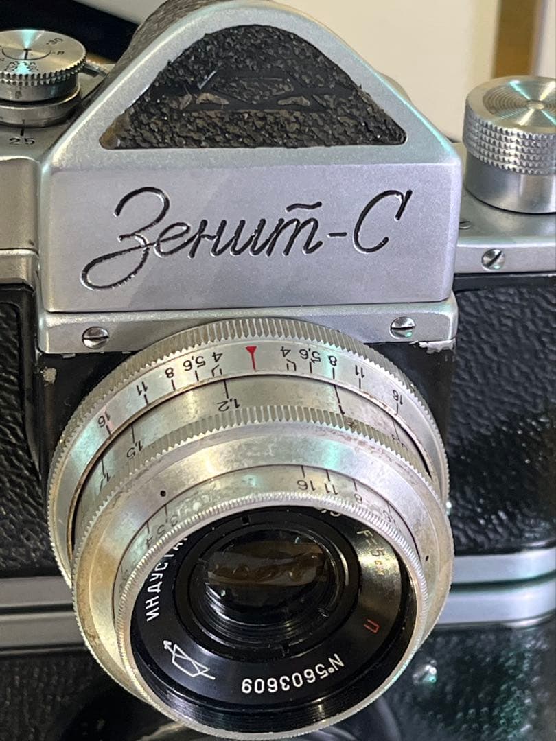 動作確認済 Zenit-S ゼニットS Industar-22付属 美品~並品