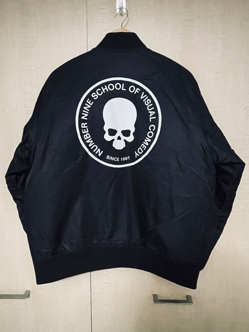 【最終価格、定価以下】ナンバーナイン スカル ジャケット スタジャン