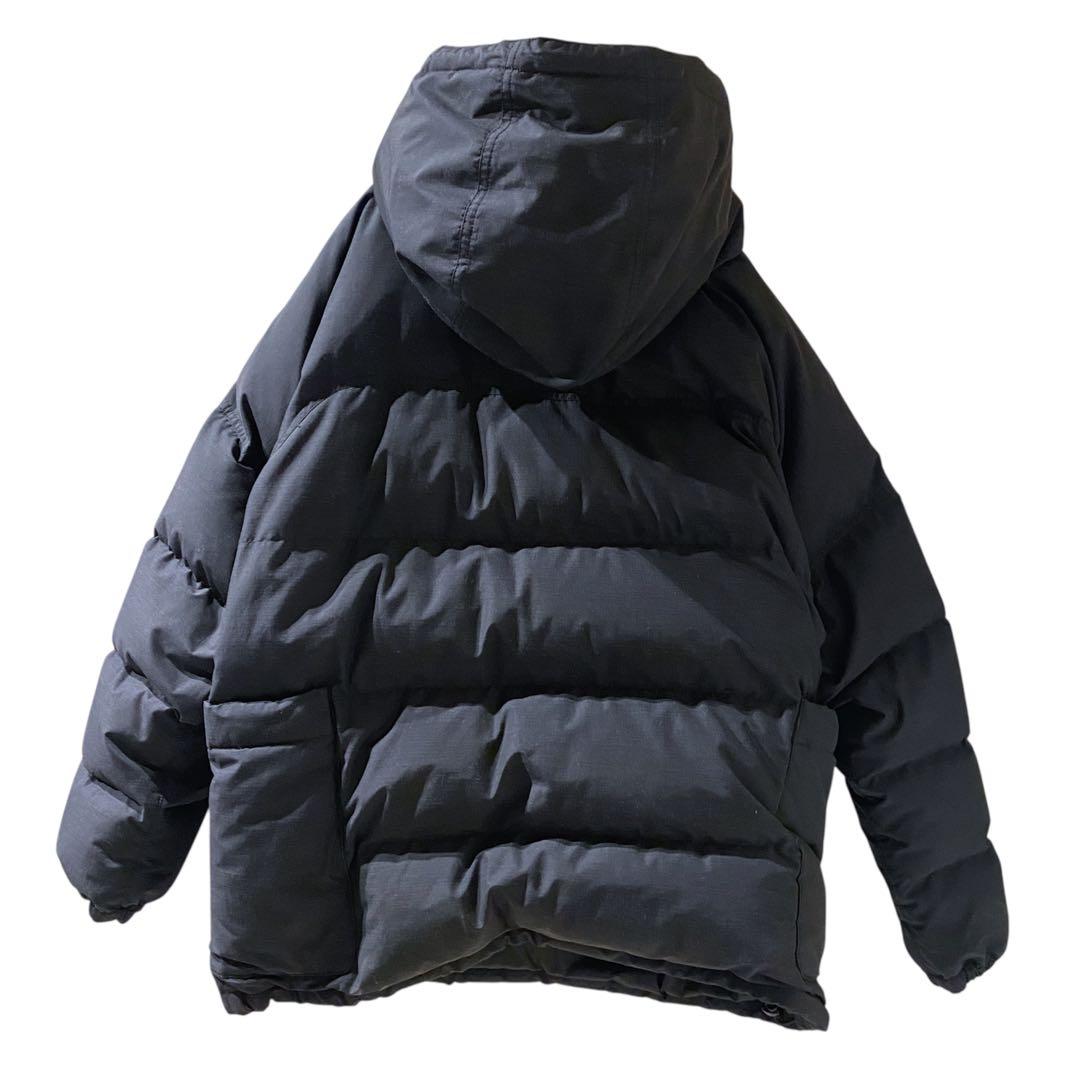 値下げ！ peak アノラックダウン 焚き火　ブラック　M