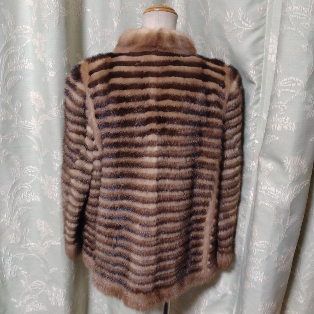 新品同様✩ミンク✩ファーコート✩柔らか✩ブラウン系