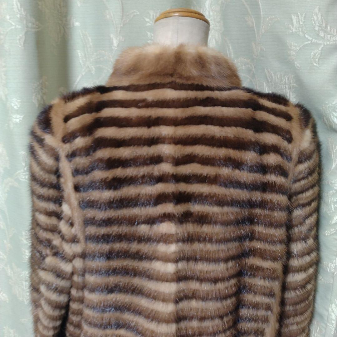 新品同様✩ミンク✩ファーコート✩柔らか✩ブラウン系