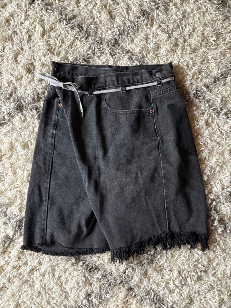 【MAISON EUREKA 】REWORK BIGGYSHORTS /ブラック