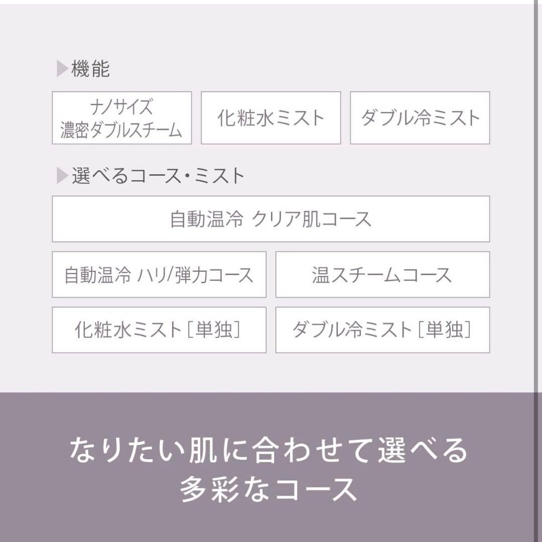 Panasonic ナノケア スチーマー EH-SA0B