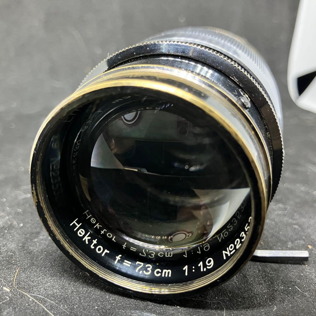 Leica Hektor 7.3cm f1.9 L39 ヘクトール73mm