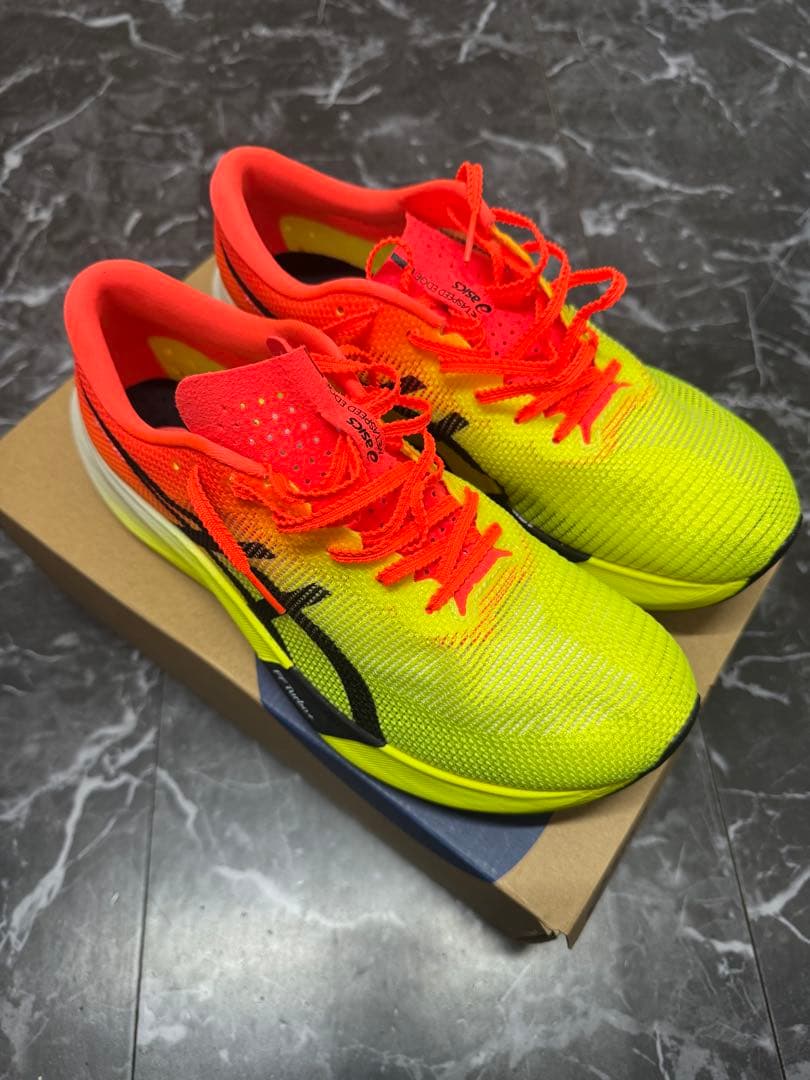 【新品未使用】asics メタスピードエッジパリ　27㎝