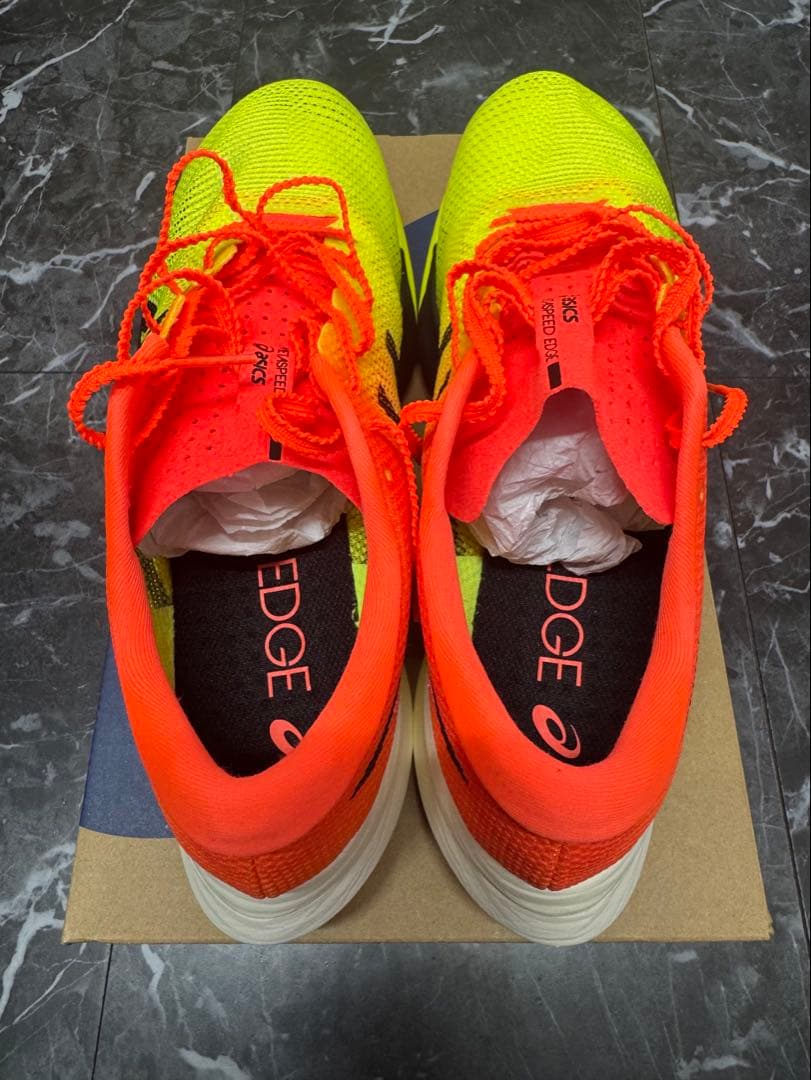 【新品未使用】asics メタスピードエッジパリ　27㎝