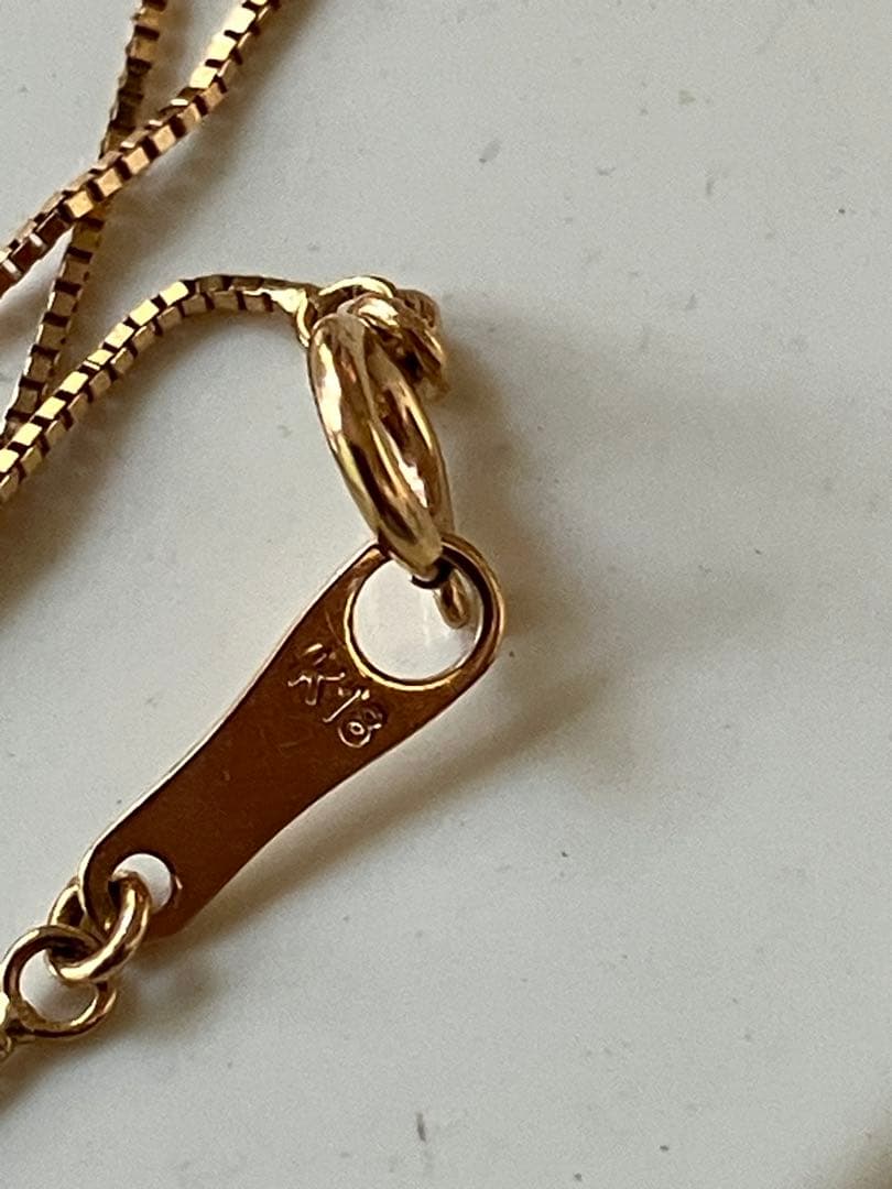 k18ゴールド 十字架 ネックレス