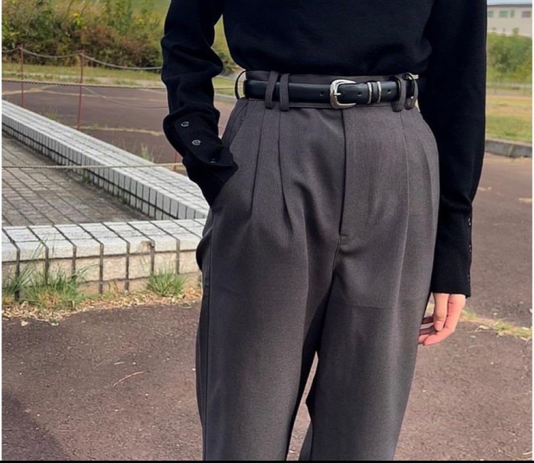 小物 foufou grandmother belt black silver