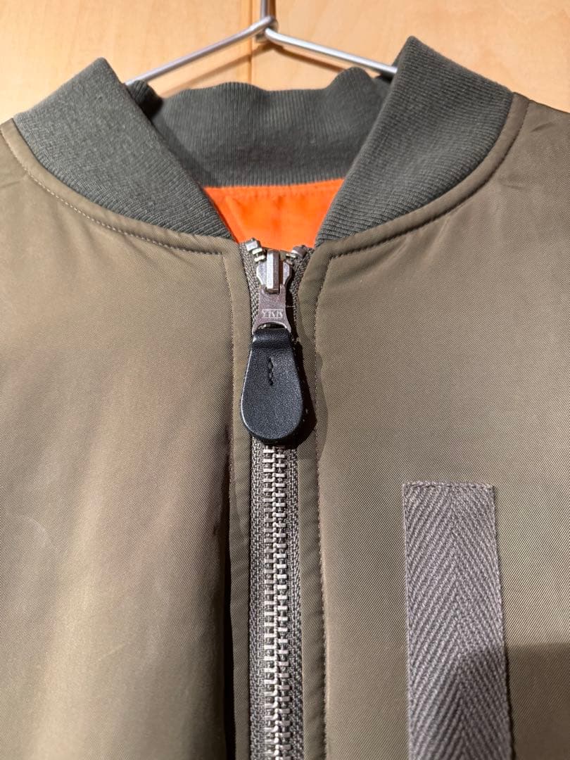 ベル⭐︎G.V.G.V. MA1ロングコート　パーカー付