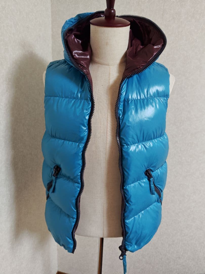 DUVETICA デュベティカ イタリア製 メンズ ダウンベスト フーディ M