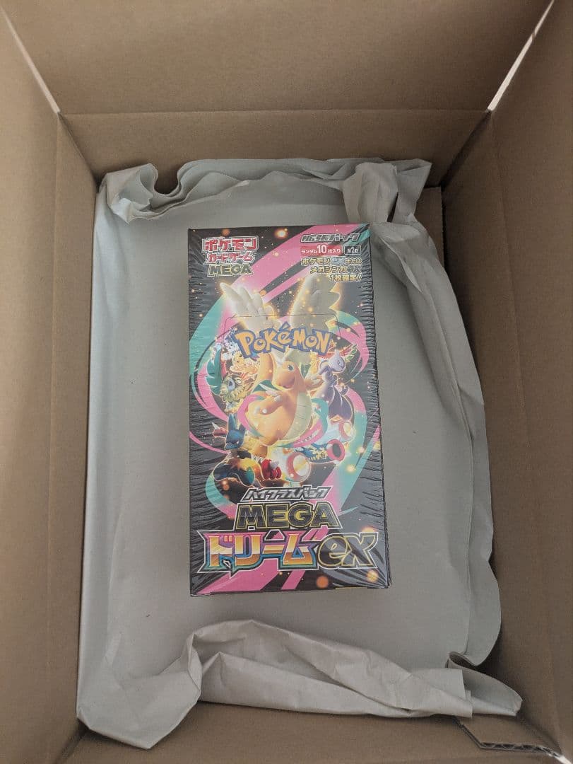 ポケモンカードゲーム MEGAハイクラスパックMEGAドリームex ボックス