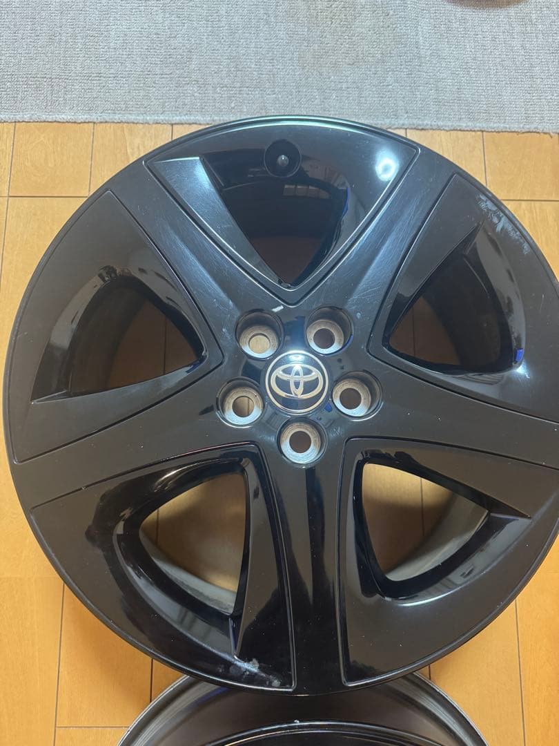 50 プリウス　ブラックエディションホイール ホイールコーティング施工済