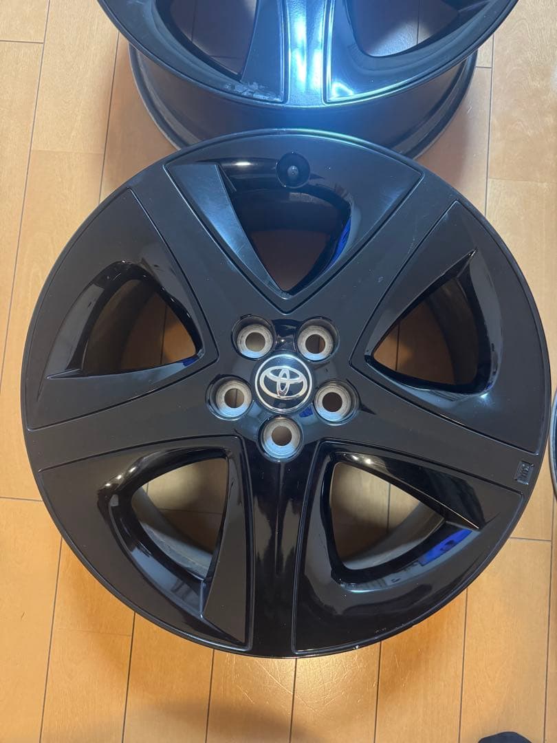 50 プリウス　ブラックエディションホイール ホイールコーティング施工済